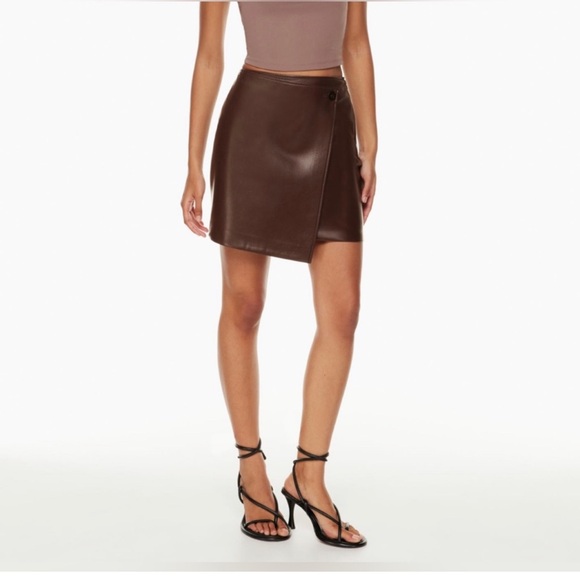 BABATON ; Vicinity Skirt ; Rich Mocha Brown ; Never worn ; New with tags - Picture 1 of 3